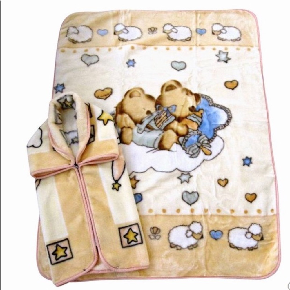 Baby Blanket and baby snuggle set - Brand New